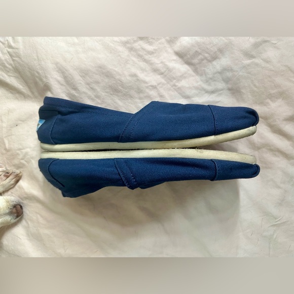 Men's blue slip-on Toms Size 9 - Picture 4 of 7